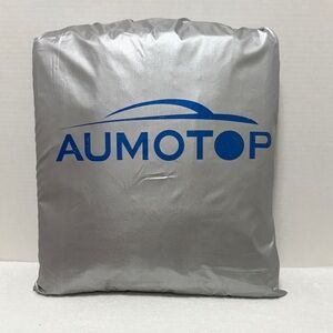 Silver Car Cover for Vehicle Protection